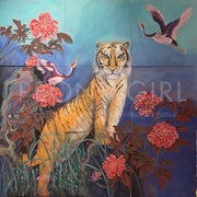Year of Tiger Mural "Auspicious"