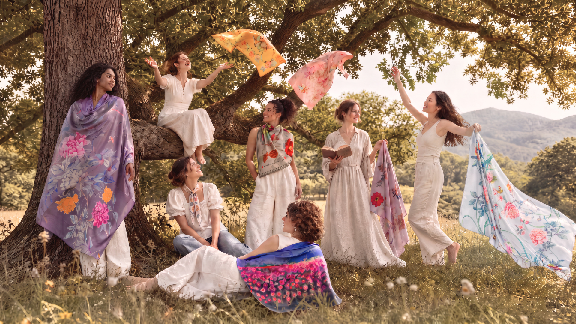 Silk Scarves