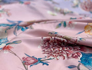 Luxury Large Shawl - Spring's Delicate Flowers