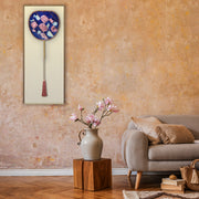 Silk Hand Fan - Peony Collage - The Peony Girl