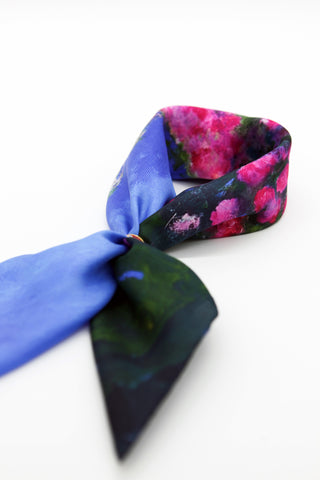 Silk Scarf - The Peony Field - The Peony Girl