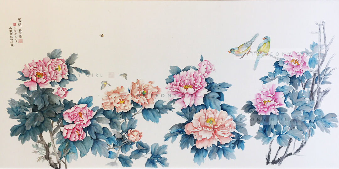 Spring Concerto - Original Art | The Peony Girl