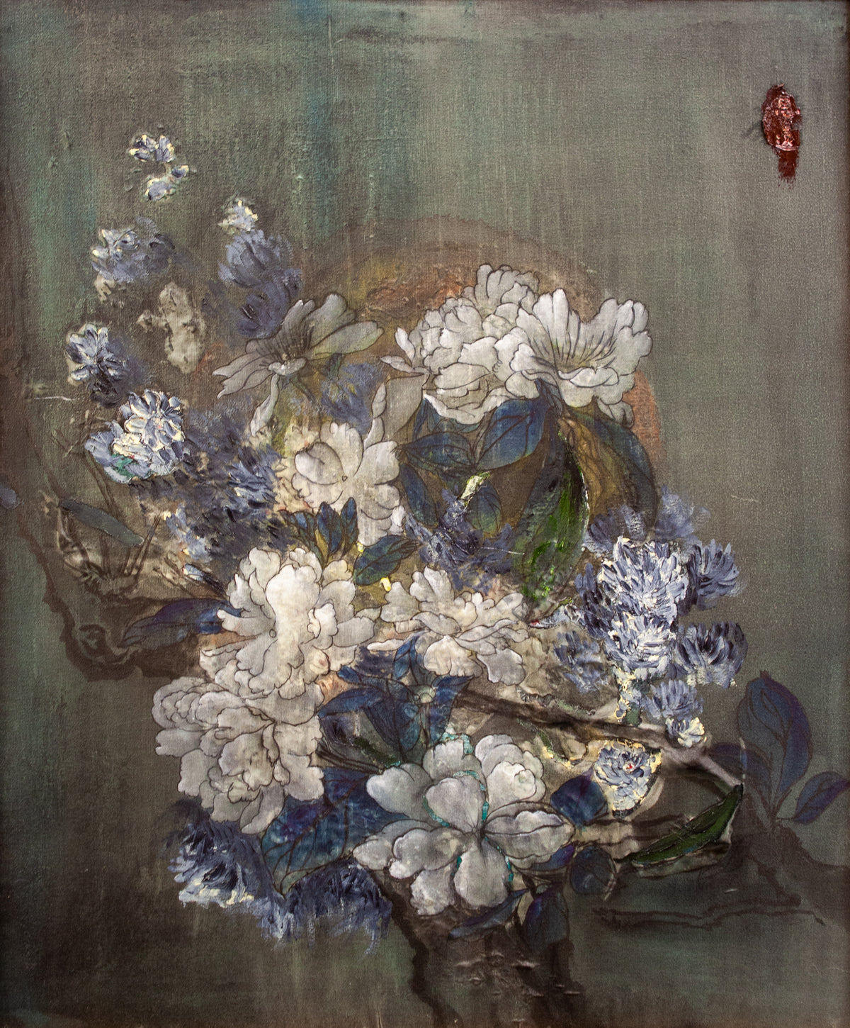 Fine Art Prints: Peony Banquet in the Moonlight - The Peony Girl