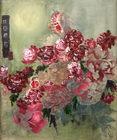 Fine Art Prints: Splendour - The Peony Girl