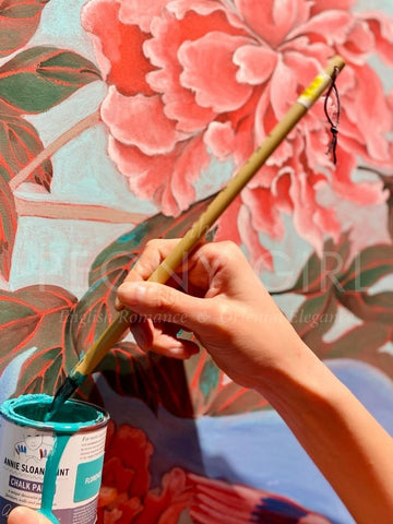 Year of Tiger Mural "Auspicious"