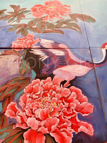 Year of Tiger Mural "Auspicious"