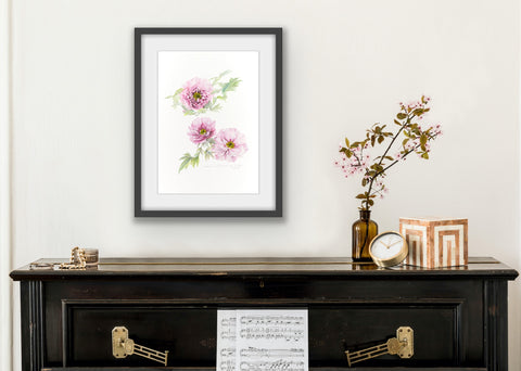 Botanical Prints – The Peony Girl