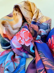 Silk Scarf - Auspicious